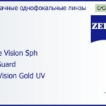 Линза для очков Carl Zeiss Single Vision Sph 1.6 BlueGuard DuraVision Gold UV, рецептурная, Sph 6.50 — -16.00, Cyl 0.00 — 6.00