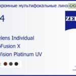 Офисная линза для очков Carl Zeiss Officelens Individual 1.74 PhotoFusion X DuraVision Platinum UV, рецептурная, Sph 9.00 — -14.00, Cyl 0.00 — 6.00