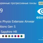 Фотохромная прогрессивная линза для очков из поликарбоната Essilor Varilux Physio Extensee Airwear 1.59 Transitions Gen S Crizal Sapphire HR, Sph 6.00 — -10.00, Cyl 0.00 — 6.00