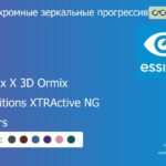 Фотохромная зеркальная прогрессивная линза для очков Essilor Varilux X 3D Ormix 1.6 Transitions XTRActive NG Mirrors, Sph 8.00 — -12.00, Cyl 0.00 — 6.00