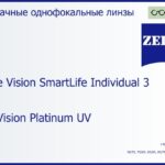 Линза для очков Carl Zeiss Single Vision SmartLife Individual 3 1.6 DuraVision Platinum UV, рецептурная, Sph 10.00 — -10.00, Cyl 0.00 — 6.00
