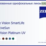 Тонированная линза для очков Carl Zeiss Single Vision SmartLife 1.5 AdaptiveSun DuraVision Platinum UV, рецептурная, Sph 6.00 — -6.00, Cyl 0.00 — 4.00