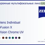 Офисная линза для очков Carl Zeiss Officelens Individual 1.6 PhotoFusion X DuraVision Chrome UV, рецептурная, Sph 6.00 — -10.00, Cyl 0.00 — 6.00