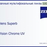 Офисная линза для очков Carl Zeiss Officelens Superb 1.5 DuraVision Chrome UV, рецептурная, Sph 5.00 — -7.00, Cyl 0.00 — 4.00