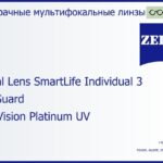Линза для очков с поддержкой аккомодации Carl Zeiss Digital Lens SmartLife Individual 3 1.6 BlueGuard DuraVision Platinum UV, рецептурная, Sph 10.00 — -10.00, Cyl 0.00 — 6.00