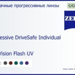 Прогрессивная линза для очков Carl Zeiss Progressive DriveSafe Individual 1.5 DuraVision Flash UV, Sph 6.00 — -7.00, Cyl 0.00 — 6.00