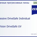 Прогрессивная линза для очков Carl Zeiss Progressive DriveSafe Individual 1.5 DuraVision DriveSafe UV, Sph 6.00 — -7.00, Cyl 0.00 — 6.00