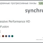 Фотохромная прогрессивная линза для очков Synchrony by Carl Zeiss Progressive Performance HD 1.5 PhotoFusion HMCX, Sph 6.00 — -10.00, Cyl 0.00 — 6.00