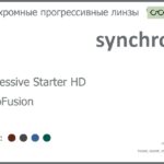 Фотохромная линза для очков с поддержкой аккомодации Synchrony by Carl Zeiss Progressive Starter HD 1.6 PhotoFusion Hard, Sph 6.00 — -12.00, Cyl 0.00 — 6.00