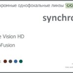 Фотохромная линза для очков Synchrony by Carl Zeiss Single Vision HD 1.6 PhotoFusion HMC, рецептурная, Sph 8.00 — -11.00, Cyl 0.00 — 6.00