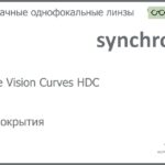 Линза для очков Synchrony by Carl Zeiss Single Vision Curves HDC 1.5 Без покрытия, рецептурная, Sph 6.00 — -6.00, Cyl 0.00 — 4.00