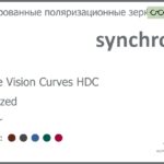 Тонированная поляризационная зеркальная линза для очков Synchrony by Carl Zeiss Single Vision Curves HDC 1.5 Polarized Mirror, рецептурная, Sph 6.00 — -6.00, Cyl 0.00 — 4.00