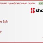 Линза для очков Shamir Altolite Sph 1.5 Glacier, Sph 6.00 — -6.00, Cyl -4.00 — -2.25