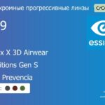 Фотохромная прогрессивная линза для очков из поликарбоната Essilor Varilux X 3D Airwear 1.59 Transitions Gen S Crizal Prevencia, Sph 6.00 — -10.00, Cyl 0.00 — 6.00
