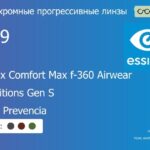 Фотохромная прогрессивная линза для очков из поликарбоната Essilor Varilux Comfort Max f-360 Airwear 1.59 Transitions Gen S Crizal Prevencia, Sph 6.00 — -10.00, Cyl 0.00 — 6.00
