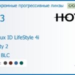 Фотохромная прогрессивная линза для очков Hoya Hoyalux ID LifeStyle 4i 1.53 Sensity 2 HVLL BLC, Sph 6.00 — -8.00, Cyl 0.00 — 6.00