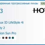 Фотохромная прогрессивная линза для очков Hoya Hoyalux ID LifeStyle 4i 1.53 Sensity 2 Hi-Vision Sun Pro, Sph 6.00 — -8.00, Cyl 0.00 — 6.00