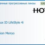 Прогрессивная линза для очков Hoya Hoyalux ID LifeStyle 4i 1.5 Hi-Vision Meiryo, Sph 6.00 — -8.00, Cyl 0.00 — 6.00