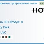 Фотохромная прогрессивная линза для очков Hoya Hoyalux ID LifeStyle 4i 1.5 Sensity Dark HVLL UVC, Sph 6.00 — -8.00, Cyl 0.00 — 6.00