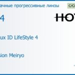 Прогрессивная линза для очков Hoya Hoyalux ID LifeStyle 4 1.74 Hi-Vision Meiryo, Sph 8.00 — -13.00, Cyl 0.00 — 6.00