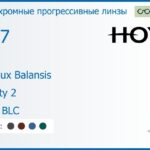 Фотохромная прогрессивная линза для очков Hoya Hoyalux Balansis 1.67 Sensity 2 HVLL BLC, Sph 8.00 — -12.00, Cyl 0.00 — 6.00