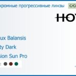 Фотохромная прогрессивная линза для очков Hoya Hoyalux Balansis 1.6 Sensity Dark Hi-Vision Sun Pro, Sph 8.00 — -10.00, Cyl 0.00 — 6.00