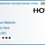 Фотохромная прогрессивная линза для очков Hoya Hoyalux Balansis 1.5 Sensity Dark HVLL UVC, Sph 6.00 — -8.00, Cyl 0.00 — 6.00