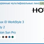 Фотохромная мультифокальная линза для очков Hoya Hoyalux iD WorkStyle 3 1.5 Sensity 2 Hi-Vision Sun Pro, рецептурная, Sph 5.00 — -8.00, Cyl 0.00 — 6.00