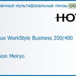 Офисная линза для очков Hoya Hoyalux WorkStyle Business 200/400 1.5 Hi-Vision Meiryo, рецептурная, Sph 6.00 — -8.00, Cyl 0.00 — 6.00