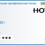 Зеркальная линза для очков с поддержкой аккомодации Hoya Sync III i 1.6 Mirror, рецептурная, Sph 6.00 — -10.00, Cyl 0.00 — 6.00