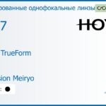 Тонированная линза для очков Hoya Hilux TrueForm 1.67 Color Hi-Vision Meiryo, рецептурная, Sph 8.00 — -15.00, Cyl 0.00 — 4.00