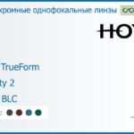 Фотохромная линза для очков Hoya Hilux TrueForm 1.5 Sensity 2 HVLL BLC, рецептурная, Sph 10.00 — -10.00, Cyl 0.00 — 4.00